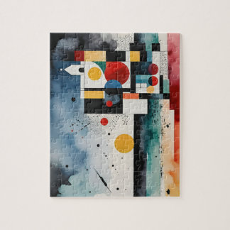 kubistisch zee legpuzzel