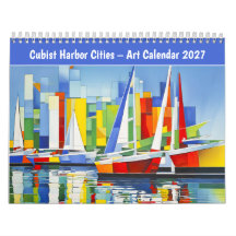 Kubistische havensteden – Kunstkalender