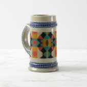 kubistische vis bierpul (Voorkant links)