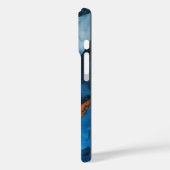 kubistische vis Case-Mate iPhone case (Achterkant / Links)