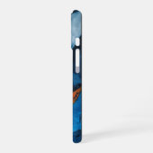 kubistische vis iPhone 16 hoesje (Linkerkant)