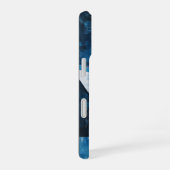 kubistische vis iPhone 16 hoesje (Rechterkant)