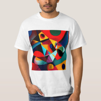 Kubistisk 8 t-shirt