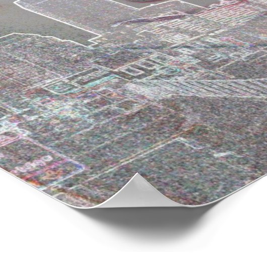 kubla khan paradise portret poster (Hoek)