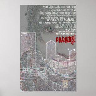 kubla khan paradise portret poster