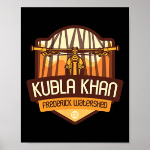 Kubla Khan - Stroomgebied van Frederick, Maryland Poster