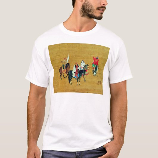 Kublai Khan Hunting, Yuan dynasty T-shirt (Voorkant)