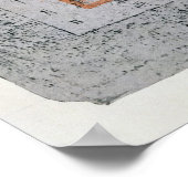 Kublai Khan , keizer uit China Poster (Hoek)