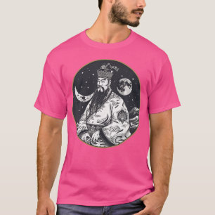 Kublai Khan op de maan T-shirt
