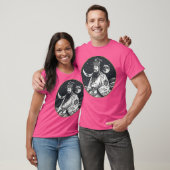 Kublai Khan op de maan T-shirt (Unisex)