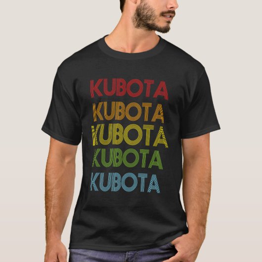 Kubota-naam T-shirt (Voorkant)