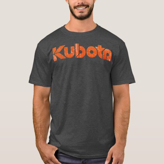 Kubota retro t-shirt (Voorkant)