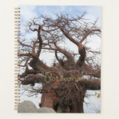 Kubu Island Baobab Tree Botswana Scenery Planner (Voorkant)