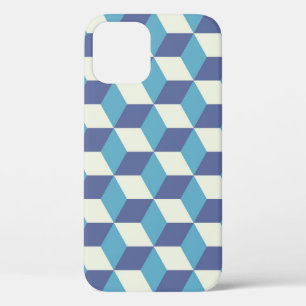kubus kunst, naadloos patroon. Case-Mate iPhone case