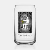 Kubus magie met monsters blikvorm glas (Voorkant)