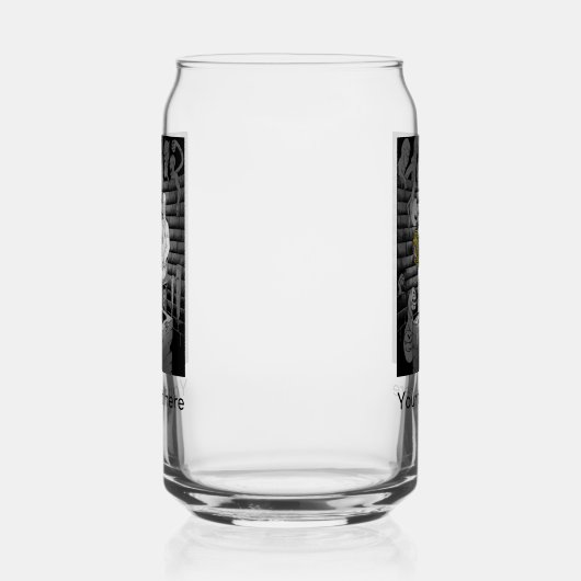 Kubus magie met monsters blikvorm glas (Links)