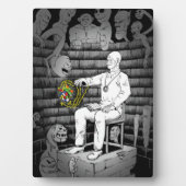 Kubus magie met monsters fotoplaat (voorkant)