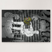 Kubus magie met monsters legpuzzel (Horizontaal)