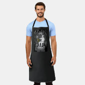 Kubus magie met monsters schort (Gedragen)