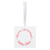 Kubus Ornament - Sinterklaas (Rechts)