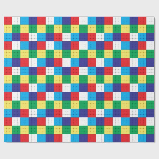 Kubus Puzzel spel Cadeaupapier (Vlak)