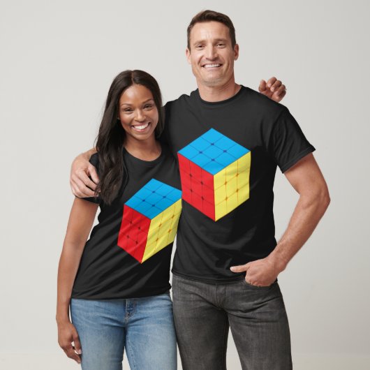 Kubus Puzzel spel T-shirt (Unisex)