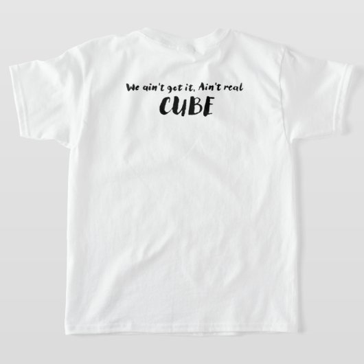 kubus theemachine 3 t-shirt (Laag Achter)
