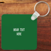 Kubus van tofu Japans schrijven Sleutelhanger (Achterkant)