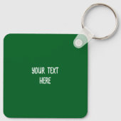 Kubus van tofu Japans schrijven Sleutelhanger (Achterkant)