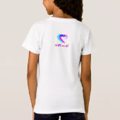 Kubushartjes Roze T-shirt (Achterkant)