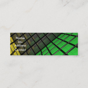 Kubusontwerp - Profielkaart Mini Visitekaartje