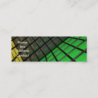 Kubusontwerp - Profielkaart Mini Visitekaartje