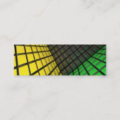 Kubusontwerp - Profielkaart Mini Visitekaartje (Achterkant)