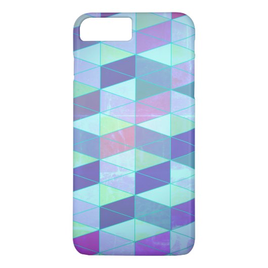 Kubussen in driehoeken geometrisch patroon Case-Mate iPhone case (Achterkant)