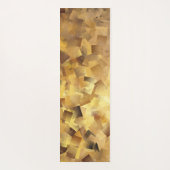 Kubussen van goud yogamat (Achterkant)