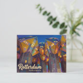 Kubuswoningen Nederland Briefkaart (Staand voorkant)