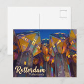 Kubuswoningen Nederland Briefkaart (Voorkant / Achterkant)