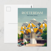 Kubuswoningen Nederland Briefkaart (Voorkant / Achterkant)