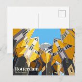 Kubuswoningen Nederland Briefkaart (Voorkant / Achterkant)