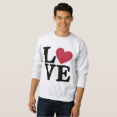 Kuchel L♥VE Valentijns Sweatshirt (Voorkant volledig)