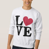 Kuchel L♥VE Valentijns Sweatshirt (Voorkant)