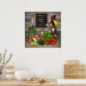 Küchenposter mit Deinem Namen Poster (Keuken)