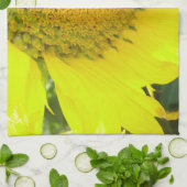 Küchentuch hellgelbe Sonnenblume Theedoek (Gevouwen)