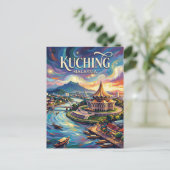 Kuching Maleisië Briefkaart (Staand voorkant)