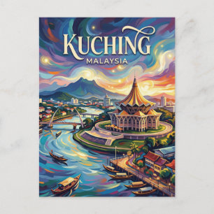 Kuching Maleisië Briefkaart