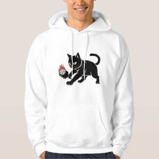 Kuching Pickleball Club Manga Cat Design Hoodie