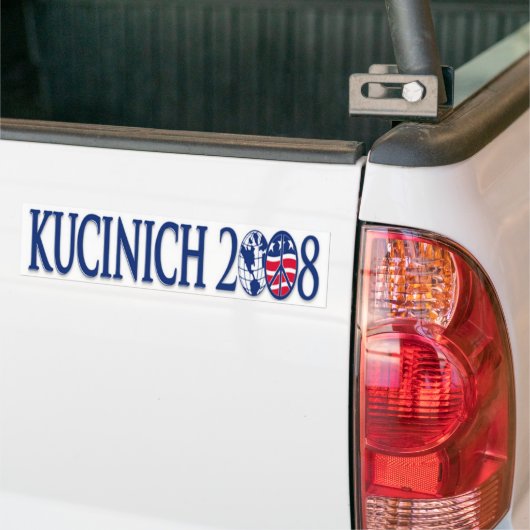 kucinich 2008 bumpersticker (Op Truck)