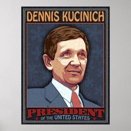 Kucinich, President Poster (Voorkant)
