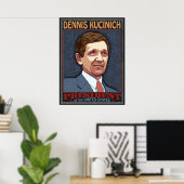 Kucinich, President Poster (Thuiskantoor)