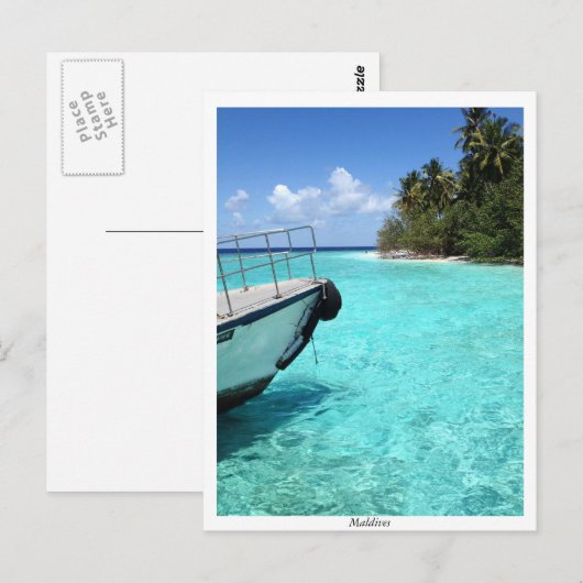 Kuda Bandos Island Briefkaart (Voorkant / Achterkant)